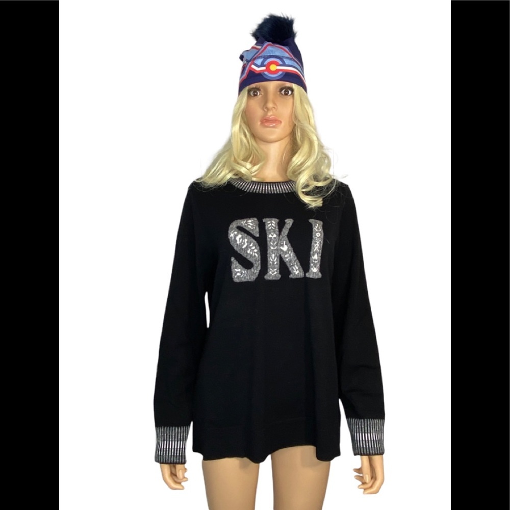 NWT Krimson Klover Mile High Beanie Hat Removable Pom Pom New - Picture 3 of 8